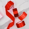 thumbnail image 6 of Chunleiiii Red Ribbon 9 Inch 25 Yard Satin Craft Ribbon Polyester Ribbon Bouquet Fabric Ribbon Ribbon For Gift Wrapping Wedding Bow Making And Decorating, 6 of 7