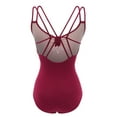 thumbnail image 7 of Camisole Dance Leotards for Women Cotton Spaghetti Straps Ballet Costumes, 7 of 7
