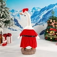 thumbnail image 4 of Tyidzon Christmas Decorations Porch Goose Outfits All Seasons Lawn Porch Goose Clothes Costume for Yard Lawn Outdoor Garden Patio Holiday Decor, 4 of 9