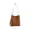 brown, variant on Crossbody Bucket Bag Toted Purse for Women Faux Suedes Shoulder Bag Trendy Hobos Purse and Handbag with Makeup Bags