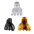 thumbnail image 2 of Paquete de 24 pasadores pequeños para el cabello Qarigey estilo simple portátiles pulpo firmes transparentes, 2 of 6