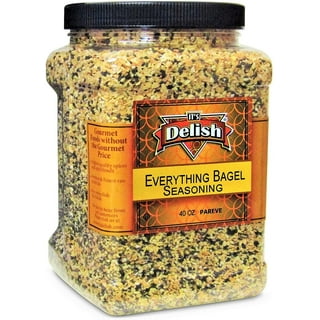 Everything Bagel Seasoning Blend Original By BHG, XL 10 Ounce Jar - Sesame  Seasoning Spice Shaker, Delicious Blend of Sea Salt and Spices