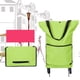 thumbnail image 4 of FELTECHELECTR Bolsas de supermercado plegables y reutilizables, ecológicas, para el hogar, carrito pequeño con ruedas (verde), 4 of 4