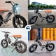 thumbnail image 5 of Bicicleta Eléctrica Bluelander, Velocidad Máxima de 51 km/h, Potencia del Motor de 750W, Batería de 48V, 7 Velocidades y Frenos de Disco, 5 of 5