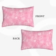 thumbnail image 2 of Honeii Breast Cancer Awareness Decorative Throw Pillow Case - Elevate Your Couch, Sofa, or Bed with Stylish Home Decor, Perfect Gift Idea-14"x20", 2 of 6
