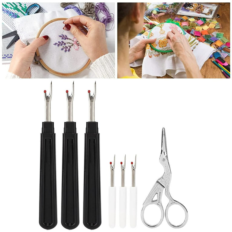 Seam Ripper Kit, Fabric Thread Cutter Tool Removing Sewing for Fishing Line  for Unwanted Clothing Tag 