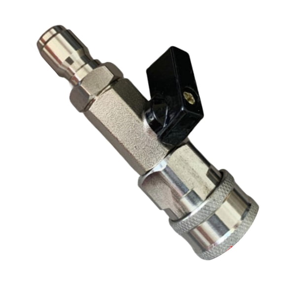 Juego de válvulas de bola para hidrolavadora, conector rápido multiusos, duradero para presión Estilo E