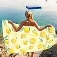 thumbnail image 5 of HomeDM Beach Towel Sandproof 30”x60” Microfiber Quick Dry Pool Towel, Lightweight Compact for Travel Swimming Bath for Adults Women Men, 5 of 6