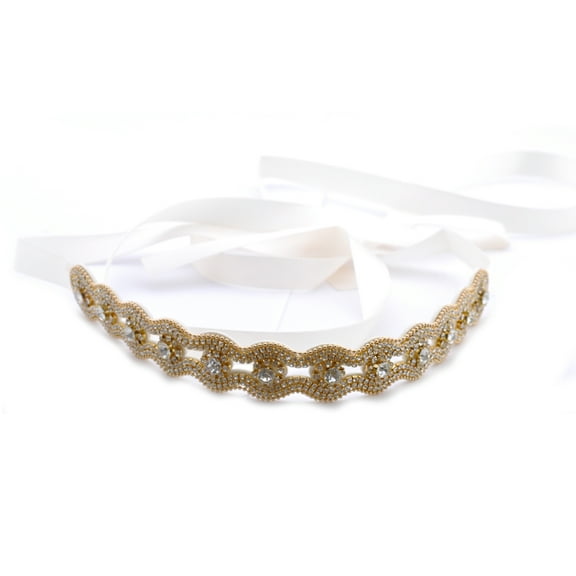 Wedding Sash Belt Gold Plating