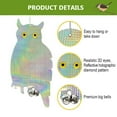 thumbnail image 3 of 2WIN2BUY Owl Bird Deterrent-Keep Birds Away from Patio-Waterproof Effective Hanging Bird Control Repellent -2/4/6 PACK, 3 of 10