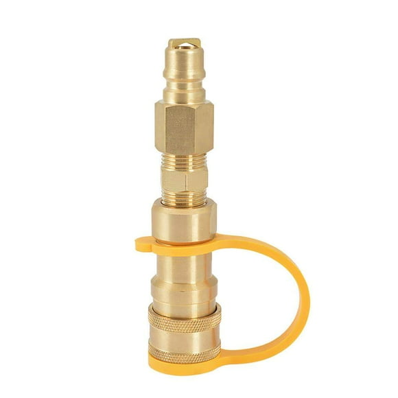 Sonducket SL-HW-3/8JTB adaptador de tanque de propano 3/8 adaptador de árbol de propano conector de parrilla de de latón accesorio de carpas