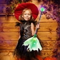 thumbnail image 6 of JoyMoreHome Halloween Witch Broom with LED Light, Witch Costume Accessories for Halloween Cosplay Party, Carnival and Theme Party, 6 of 7