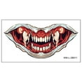 thumbnail image 3 of Wovilon Halloween Decorations Indoor 2023 New Halloween Prank Makeup Temporary Halloween Clown Horror Mouth Stickers Removable And Realistic Temporary Kit, Halloween Makeup Props, 3 of 4