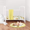 thumbnail image 2 of Sweet Jojo Designs Sunflower Girl Baby Playmat Tummy Time Infant Play Mat - Yellow Green and White Farmhouse Watercolor Flower, 2 of 4