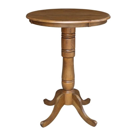 International Concepts 30" Round Top Pedestal Table - 40.9"H