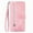 Pink, variant on Nalacover Zipper Wallet Case for T-Mobile REVVL 6 5G/T Phone 5G with Handbag Wrist Strap, Embossed Pattern Premium PU Leather Cover with Card Slots Holder Magnetic Clasp Kickstand Case, Blue