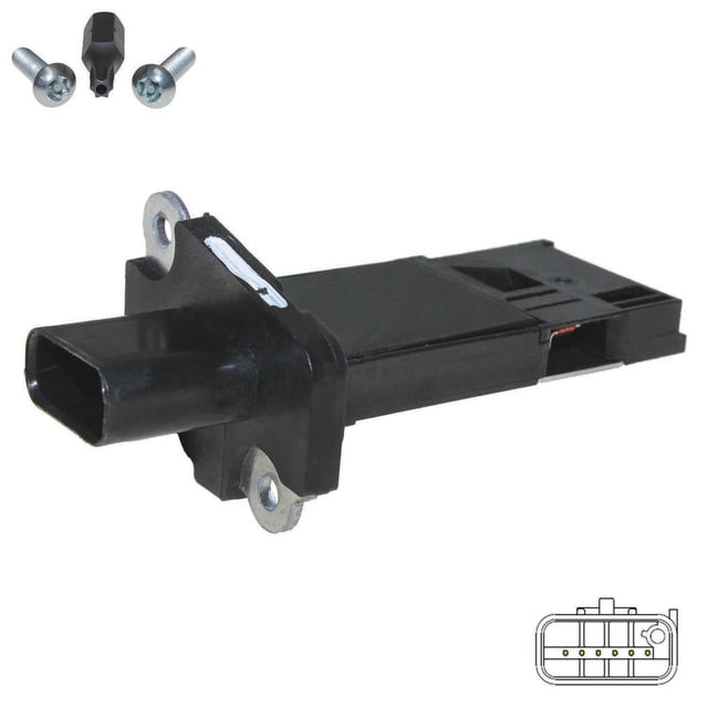 Sensor MAF Navigator 2005 A 2011 Lincoln V8 5.4L WALKER .