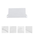 thumbnail image 3 of 10 placas inferiores de plástico de 89 mm para persianas verticales, contrapesos portátiles para lamas, accesorios para persianas verticales y rodillos (blanco), 3 of 7