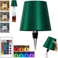 thumbnail image 1 of ERDS-2025 Lampe de Bouteille Sans Fil, Lumière de Bouteille LED RGB avec Télécommande (RGB Vert Foncé, 1 Pce), 1 of 4