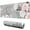 Pioneer Flower Floral-3, variant on Long Mouse Pads for Desk,Pioneer Flower Floral Print Pattern Desk Mats on Top Of Desks, Desk Mouse Pad Extra Large with 3mm Non-Slip Base and Stitched Edge for Gaming,Office,Work,Home 31.5"x11.8"
