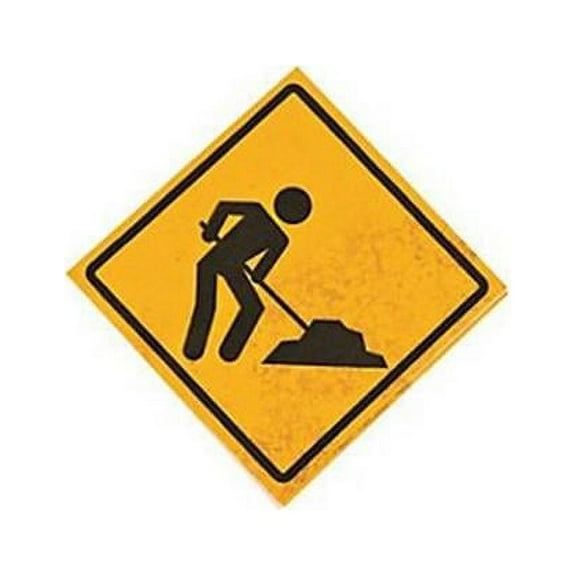 Construction Zone Bev Napkins - Party Supplies - 16 Pieces