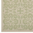 thumbnail image 3 of Modway Ariana 108x143.5" Floral Trellis Fabric Area Rug in Light Green/Beige, 3 of 9