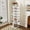 White#7, variant on Display Shelves Rotating Shoe Rack Tower, 7-Tier Spinning Shoe Rack, Free Standing 360° Revolving Shoe Organizer, High Bottom Design Shoe Tower Spinning Storage Lazy Susany, Fits 28 Pairs of Shoes (