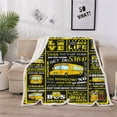 thumbnail image 3 of School Bus Driver Gifts Blanket,Bus Driver Appreciation Gifts Throw Blanket,Bus Driver for Women Men,Soft Bus Driver Blanket for Sofa Couch Home Bedroom Decor 50"x 60", 3 of 5