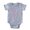 Heather Grey, variant on CafePress - Pink Outline Kitty - Cute Infant Baby Football Bodysuit