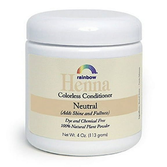 Rainbow Research Henna Hair Colorless Conditioner, Neutral - 4 Oz