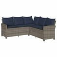 thumbnail image 5 of vidaXL Patio Couch Sofa UV-resistant materials Garden Sofa Set, 5 of 10