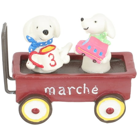 

Resin Dog Car Decorative Resin Ornaments Mini Resin Ornaments Landscaping
