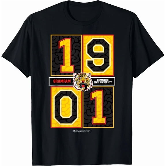Grambling State University, Gsu Tigers Concrete Date Hbcu Shirt Unisex S-5Xl Hot Trending Shirt, Vintage Birthday Gift