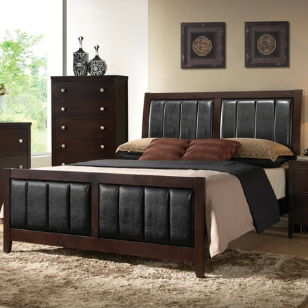 Coaster Company Carlton Collection Queen Bed Cappuccino (Component)