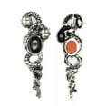 thumbnail image 4 of Natural Crystal Double Snake Scepter Pendant Quartz Stone Healing Reiki Necklace, 4 of 7