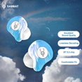 thumbnail image 1 of Wireless Earbuds Stereo Sound BT5.2 In Ear Earphone Lightweight Ergonomic Design Noise Canceling Long Endurance, 1 of 5