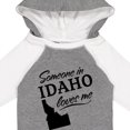 thumbnail image 4 of Inktastic Someone in Idaho Loves Me Boys or Girls Long Sleeve Baby Bodysuit, 4 of 5