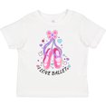 thumbnail image 3 of Inktastic I Love Ballet Slippers Boys or Girls Toddler T-Shirt, 3 of 5