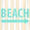 thumbnail image 2 of Allen, Kimberly 12x12 Black Ornate Wood Framed with Double Matting Museum Art Print Titled - Beach, 2 of 4