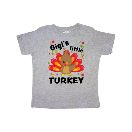 

Inktastic Gigi s Little Turkey Gift Toddler Boy or Toddler Girl T-Shirt