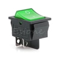 thumbnail image 1 of Interruptor Basculante Con Luz Kcd4-201n 4 Pin On/off 2 Posiciones 250v Dpst 1/5/10pcs Verde- Aespa Sincero Hogar, 1 of 5
