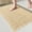 Beige, variant on Upgraded Waffle Bath Mat, Super Absorbent Non Slip Bath Mats for Bathroom Floor, Machine Washable Bathroom Rugs with Tassels, Rubber Backed Bathroom Mats, Ultra Soft, 17" x 24", Khaki