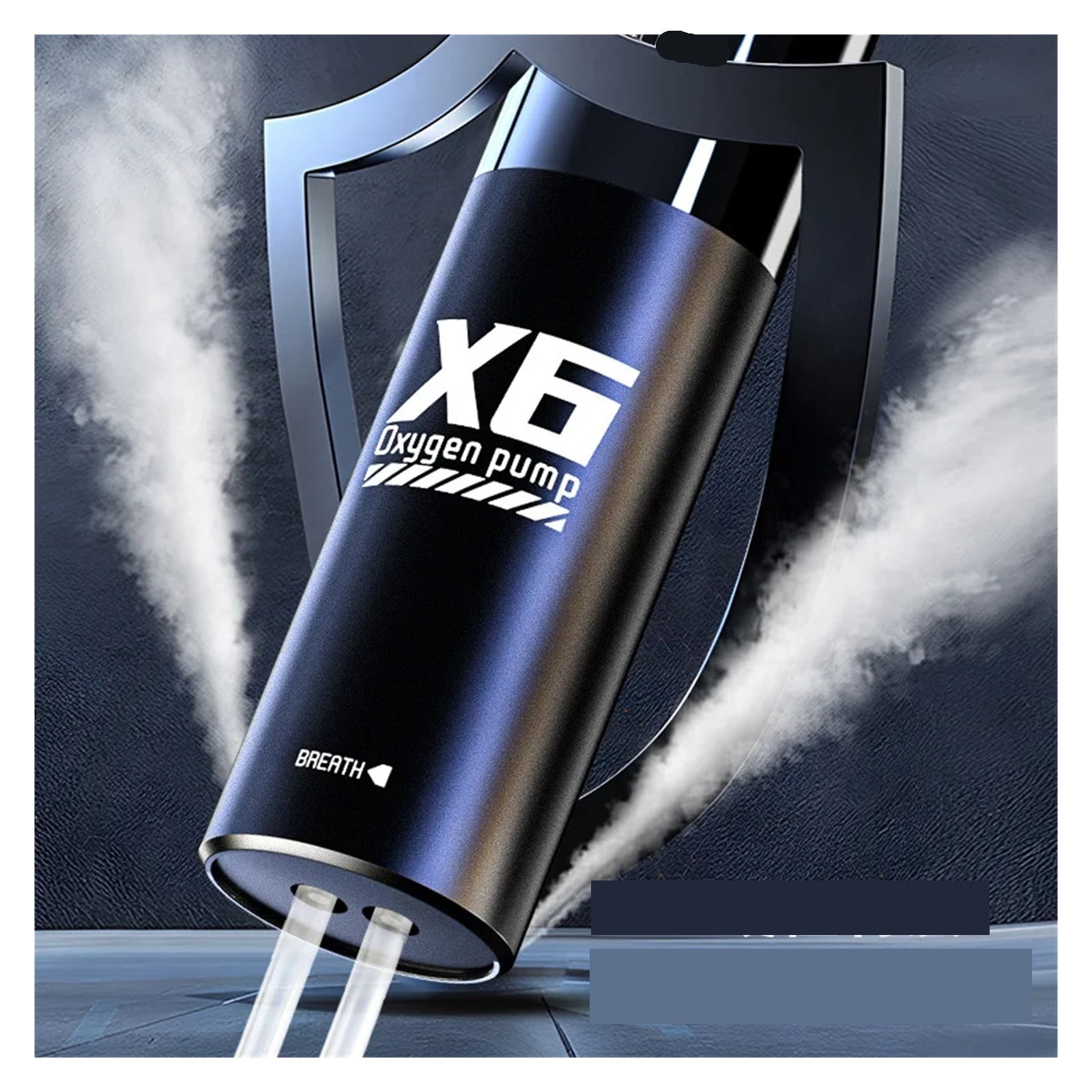 USB Rechargeable Oxygen Pump for Outdoor Fishing, Portable Aerator with 5H Runtime for Night Fishing