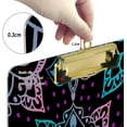 thumbnail image 3 of FMSHPON Neon Boho Floral Clipboard Hardboard Wood Nursing Clip Board and Pull for Standard A4 Letter 13x9 inches, 3 of 7