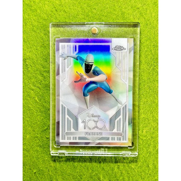 FROZONE from THE INCREDIBLES Disney 100 REFRACTOR SILVER PRIZM 2023 Chrome