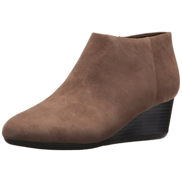 Easy Spirit Womens Leinee Leather Closed Toe Ankle Fashion