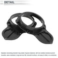 thumbnail image 4 of Unique Bargains Anneau d'Espacement pour Haut-Parleur Tweeter Adator pour VOLKSWAGEN pour 6.5 Pouces 2 Ensembles, 4 of 7