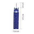 thumbnail image 4 of Ramadan Hanging Calendar Countdown Calendar Hanging Bag Wall Calendar Storage Bag, 4 of 8