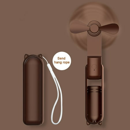 

Folding Handheld Small Fan USB Charging Portable Student Electric Fan