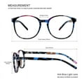 thumbnail image 4 of LAMBBAA Vintage Round Progressive Multifocal Presbyopic Glasses, Anti-Blue Light Glasses for Men Women Readers (+0.50/+2.75 Magnification), 4 of 5